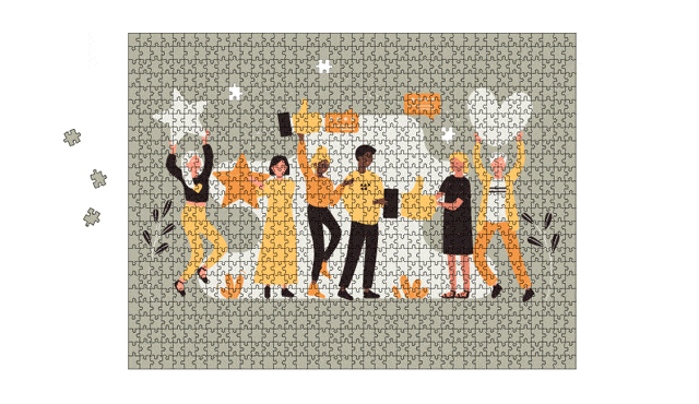 Le puzzle est terminé