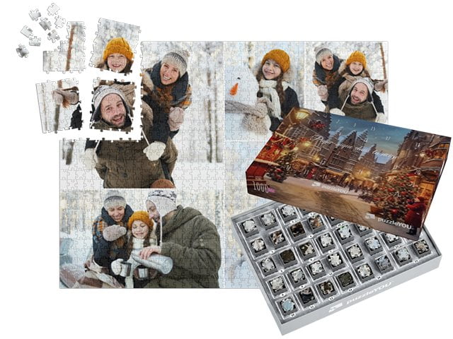 Calendrier de l'Avent Puzzle – Boîtes sans aucun exemple