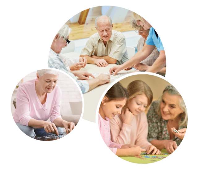 Puzzle pour personnes âgées