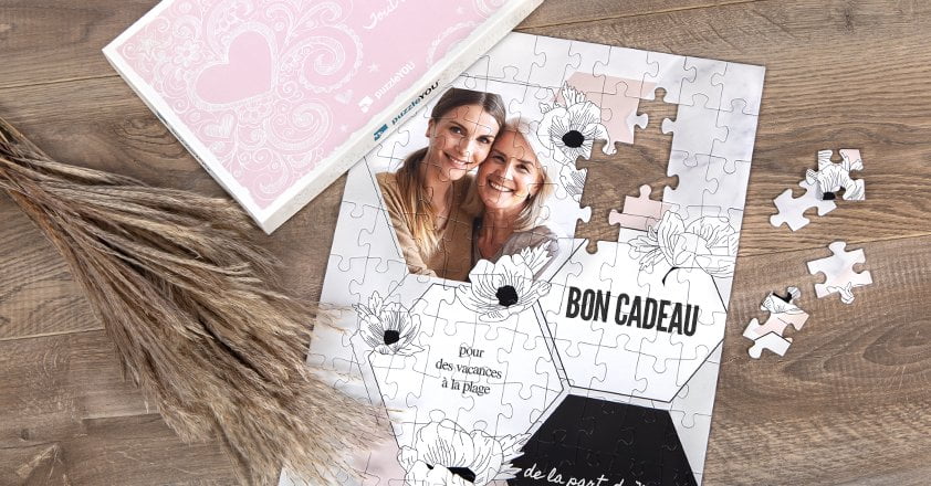 Bon cadeau puzzle