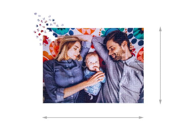 Jeu de puzzle photo 2000 pièces taille