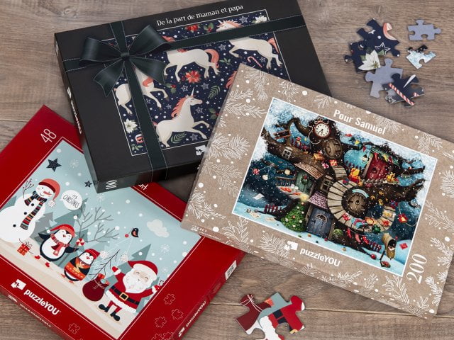 Collection de puzzles pour enfants