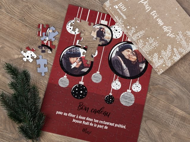 Bon cadeau puzzle