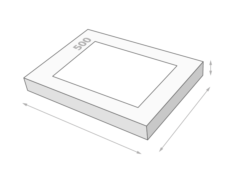 Dimensions de la boîte