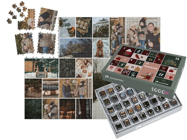 Calendrier de l'Avent Puzzle – Boîtes sans aucun exemple