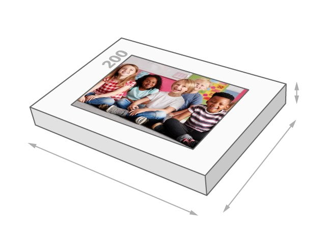 Dimensions de la boîte