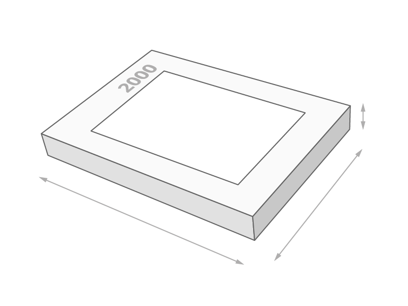 Dimensions de la boîte