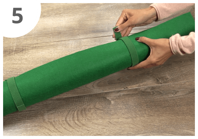 Instructions pour le tapis pour puzzle - étape 5