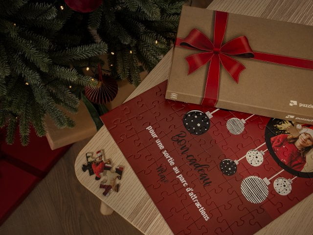 Bon cadeau puzzle