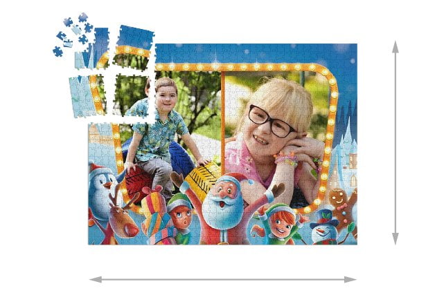 Taille du puzzle monté