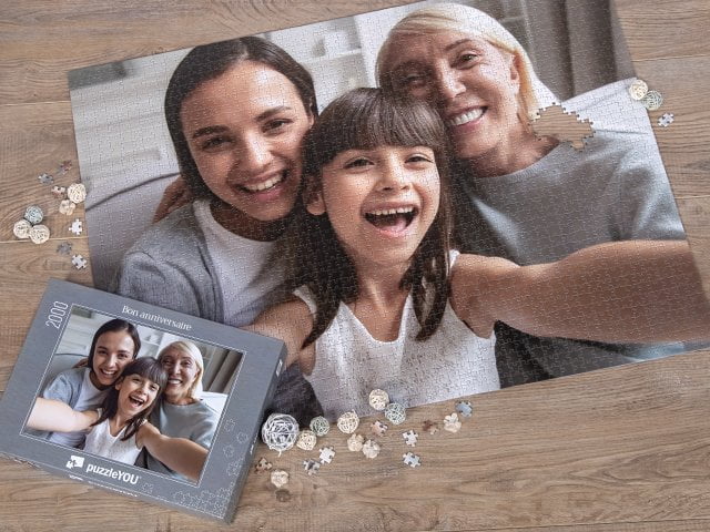 2000 Teile Puzzle selbst gestalten