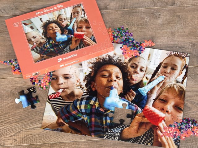 Puzzle photo pour enfants avec photos personnelles
