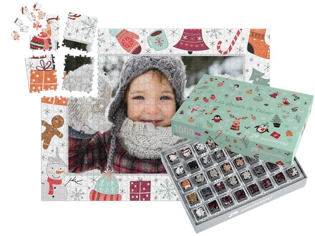 Calendrier de l'Avent Puzzle – Boîtes sans aucun exemple