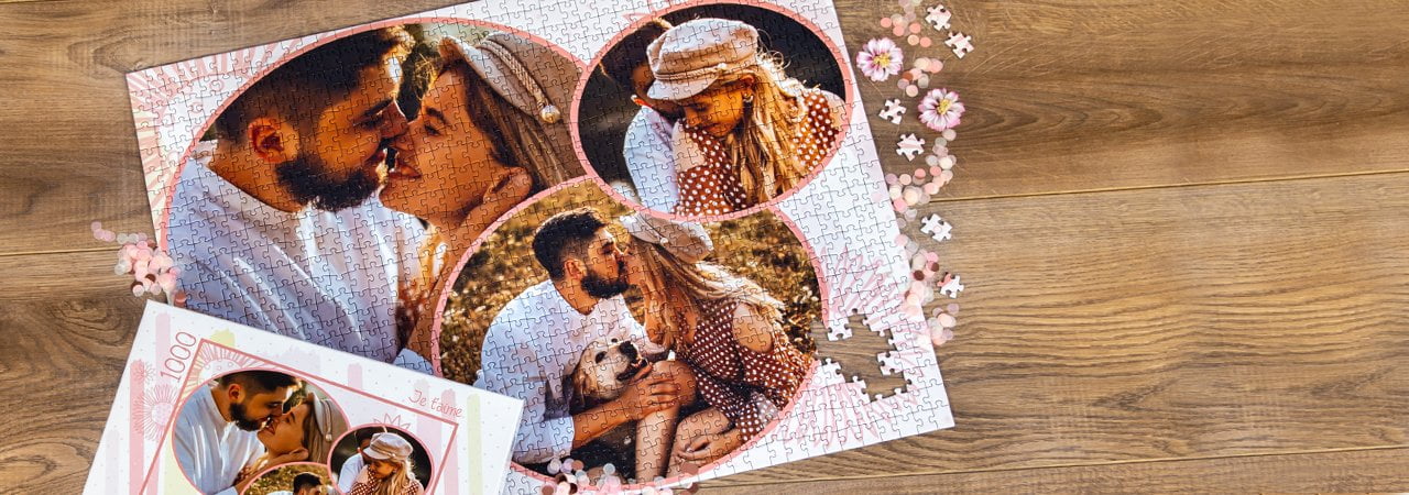 Puzzle Photo pêle-mêle famille