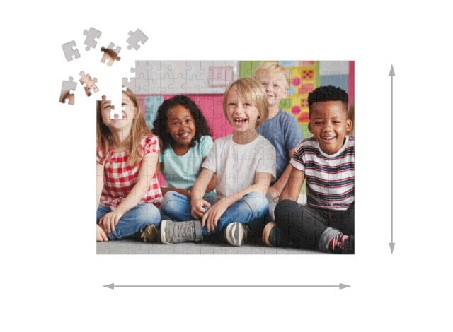 Dimensions du puzzle monté