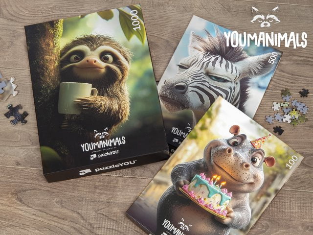 Collection de puzzles YOUMANIMALS