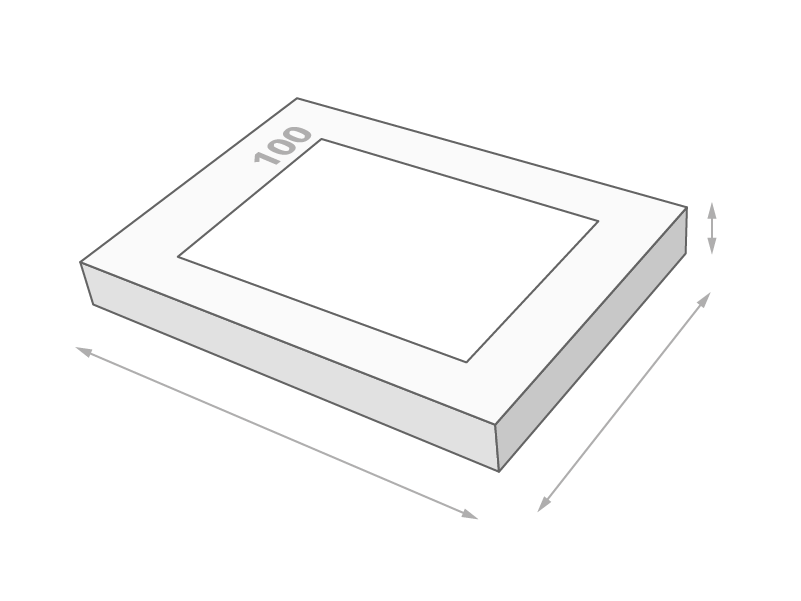 Dimensions de la boîte